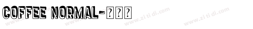Coffee Normal字体转换